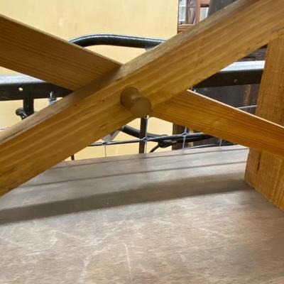 Rustic Wooden Bench