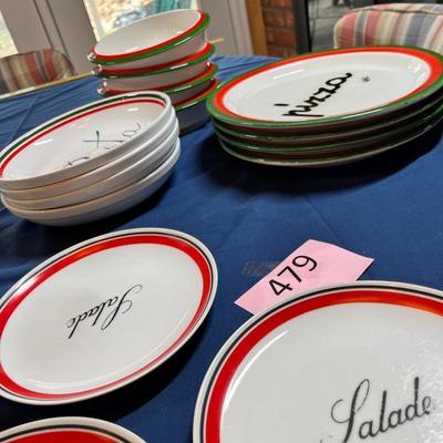 Italian Studio style china