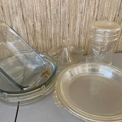 Pie plates and other glass