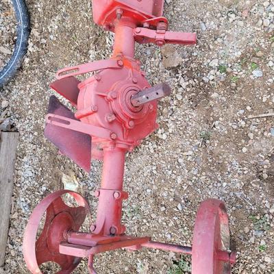 Antique gravely side cultivator