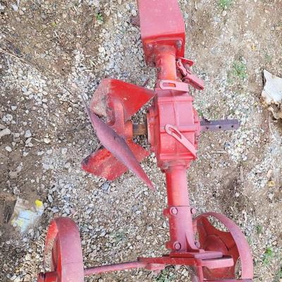 Antique gravely side cultivator