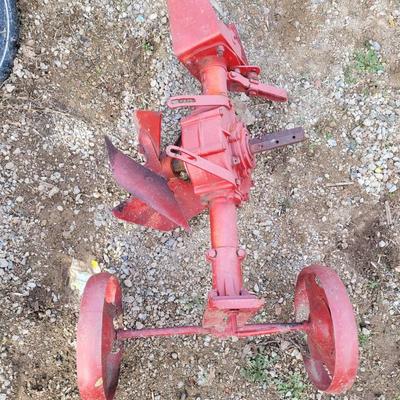 Antique gravely side cultivator