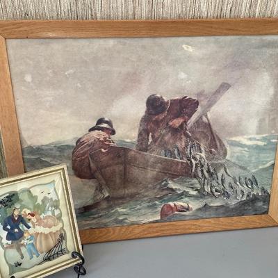 Vintage sailors and family decor