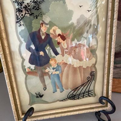 Vintage sailors and family decor