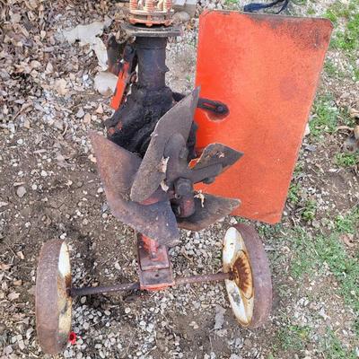 Another interesting antique Gravely cultivator