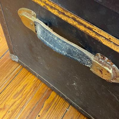 Old Black Footlocker