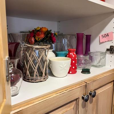 Lot of vases