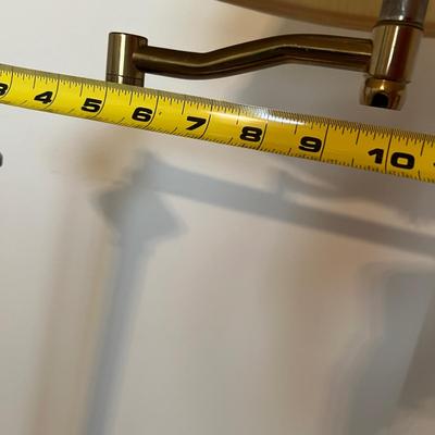Vintage Brass Swing Arm Lamp