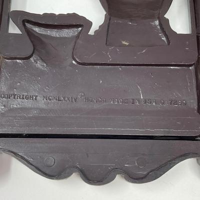 Four Vintage Homco Americana Wall Plaques