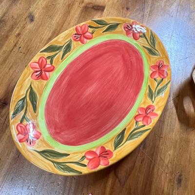 Lot of 3 platters