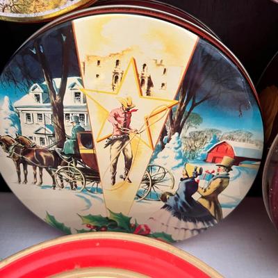 Vintage Tin Lot