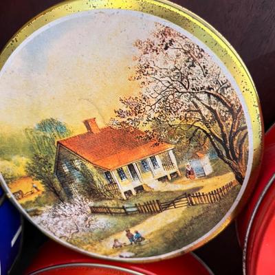 Vintage Tin Lot
