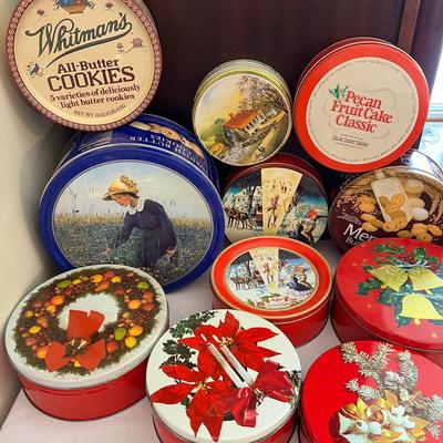 Vintage Tin Lot