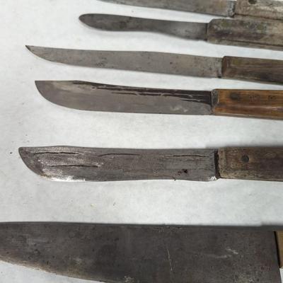 Assortment Of Knives Lot 10