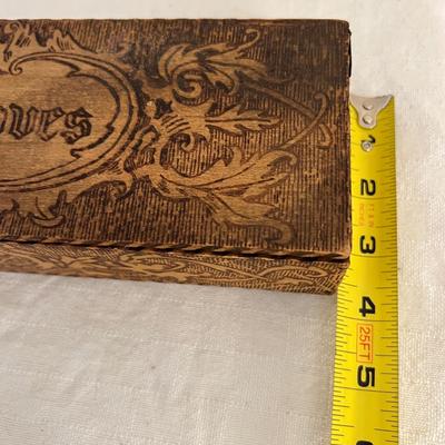 Vintage Tin & Wood Box Lot