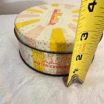 Vintage Tin & Wood Box Lot