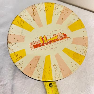 Vintage Tin & Wood Box Lot