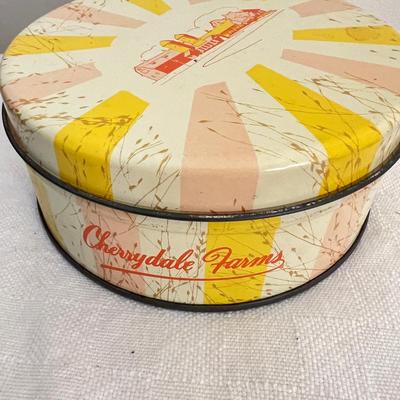 Vintage Tin & Wood Box Lot