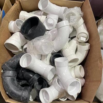 Lot of 1-1/2" & 2" PVC Elbow connector pieces