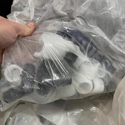 Lot of several bags plastic connector pieces