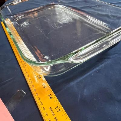 Large glass baker