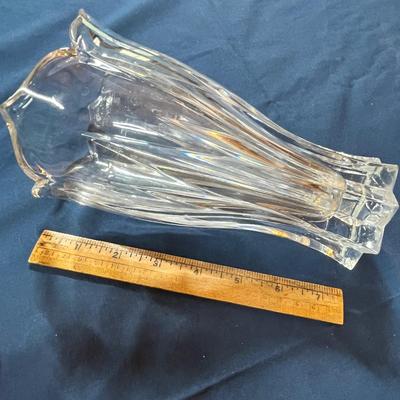 Crystal Vase & Pitcher