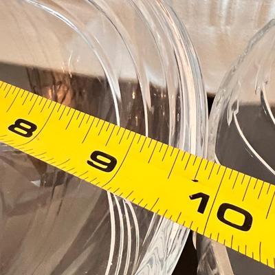 Etched Decorative Glass Lot