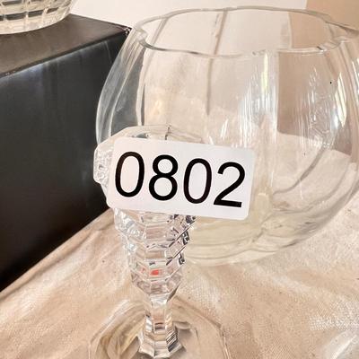 Etched Decorative Glass Lot