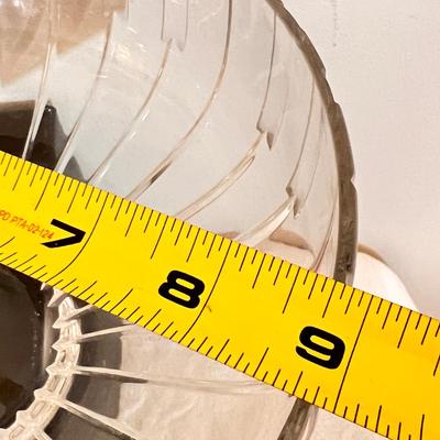 Etched Decorative Glass Lot