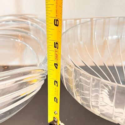 Etched Decorative Glass Lot