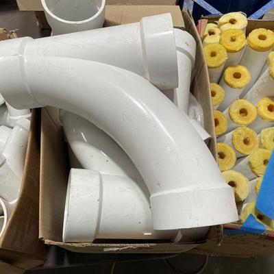 Box of Large 4" PVC Splits