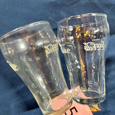 Lot of Coke glasses