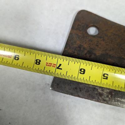 International Edge Tool Co. Cold Steel Newark N. J. Meat Clever