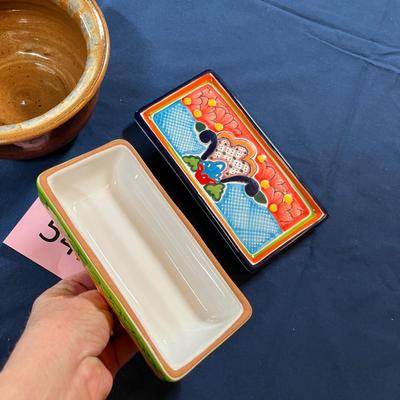 Talavera Butter & Pepper bowl