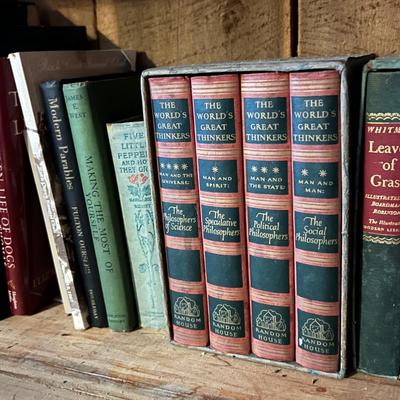 Big Lot of Books - Vintage, Contemporary, Oversized and More