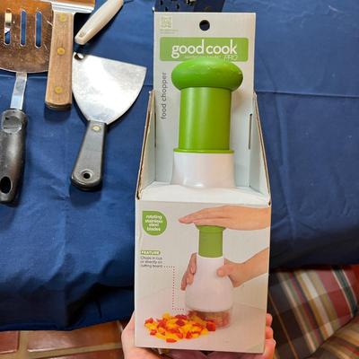 Tub of utensils