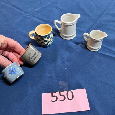 Antique pottery items