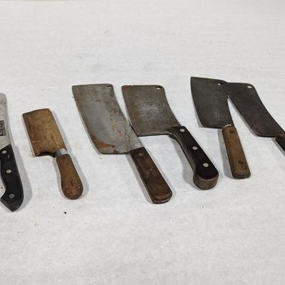 Vintage Meat Cleavers