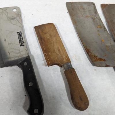 Vintage Meat Cleavers