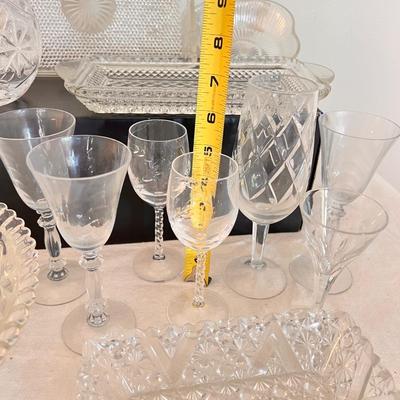 Decorative Glass Cut Crystal Lot