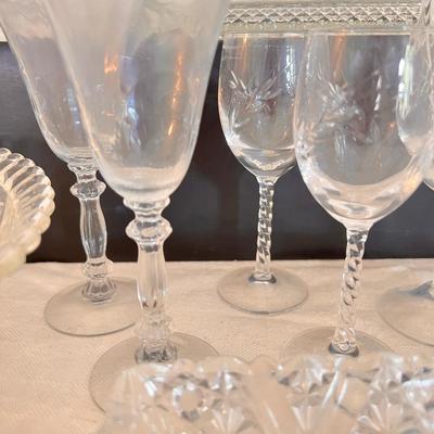 Decorative Glass Cut Crystal Lot
