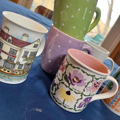 Lot of mugs