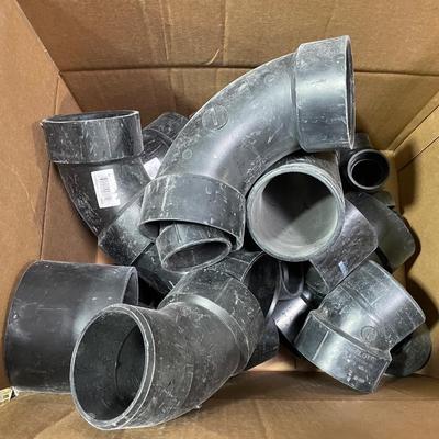2 Boxes of 3" Black PVC Connectors & Corners