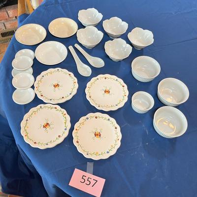Large group of bowls & plates