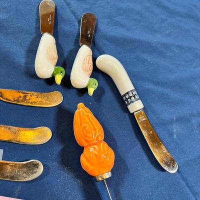 Collection of pate knives