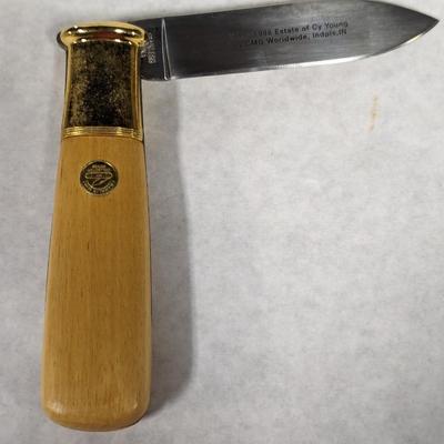 Cy Young Collector Knife By The Franklin Mint