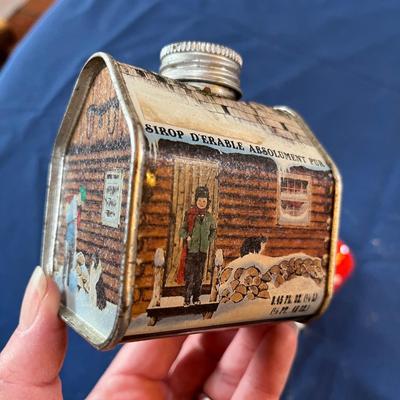 waechtersbach Toothpick holder & Maple syrup tin