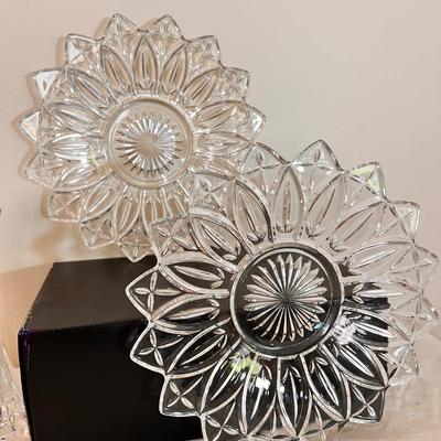 Gorgeous Cut Glass Crystal Lot