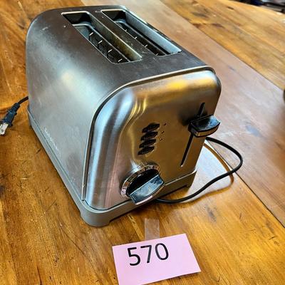 Toaster, stainless steel