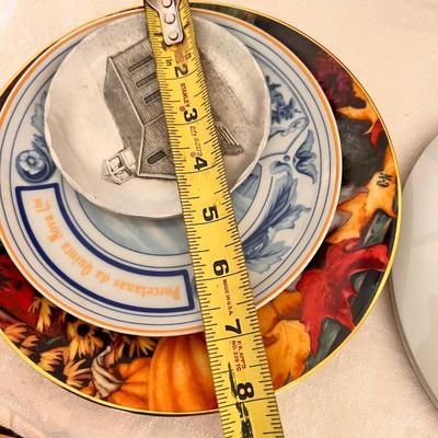 Mixed Lot Decorative Plates and Bowls - Danbury Mint, Century Porcelain, Wendell August